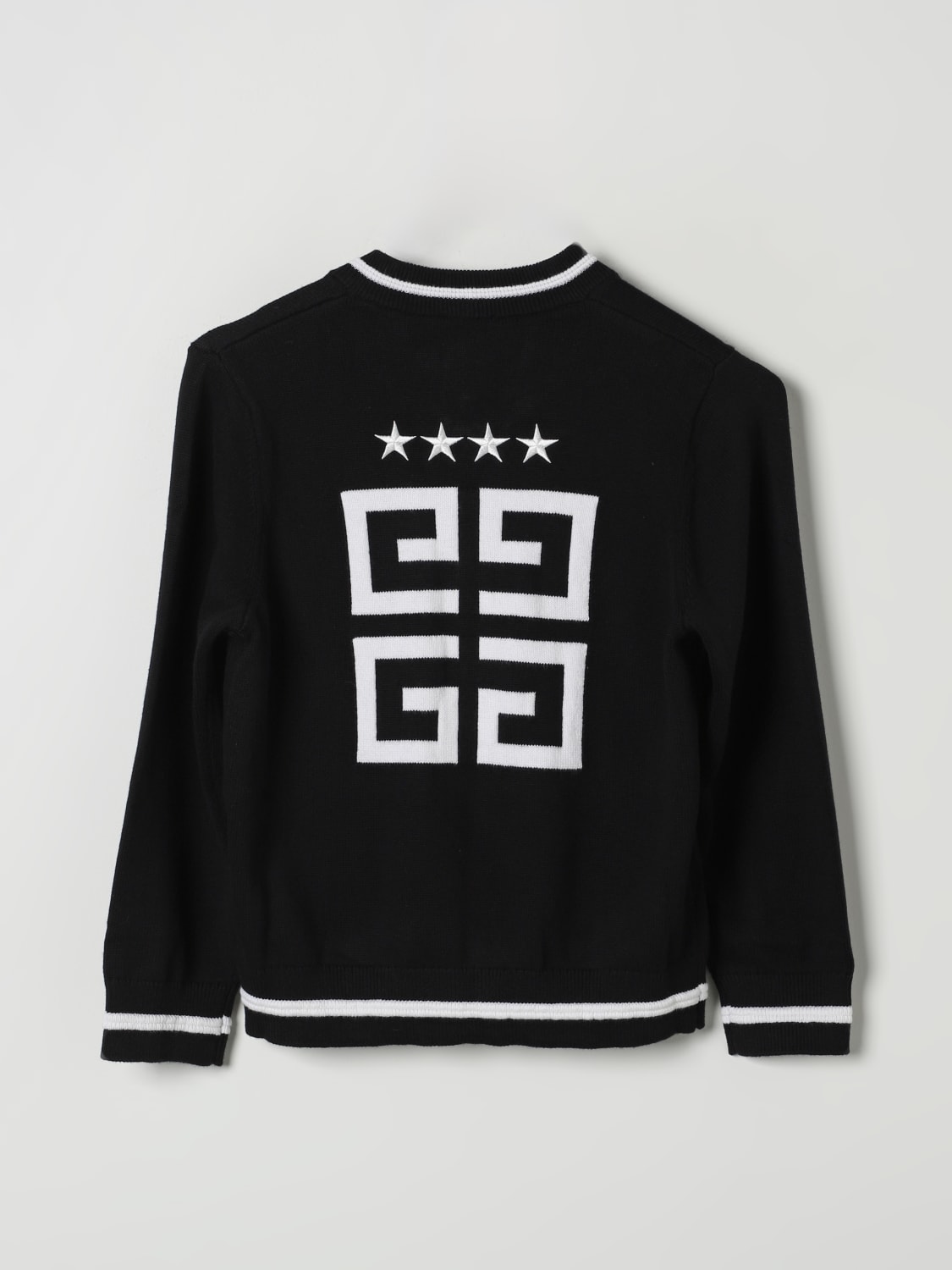 GIVENCHY JERSEY: Abrigo niños Givenchy, Negro - Img 2