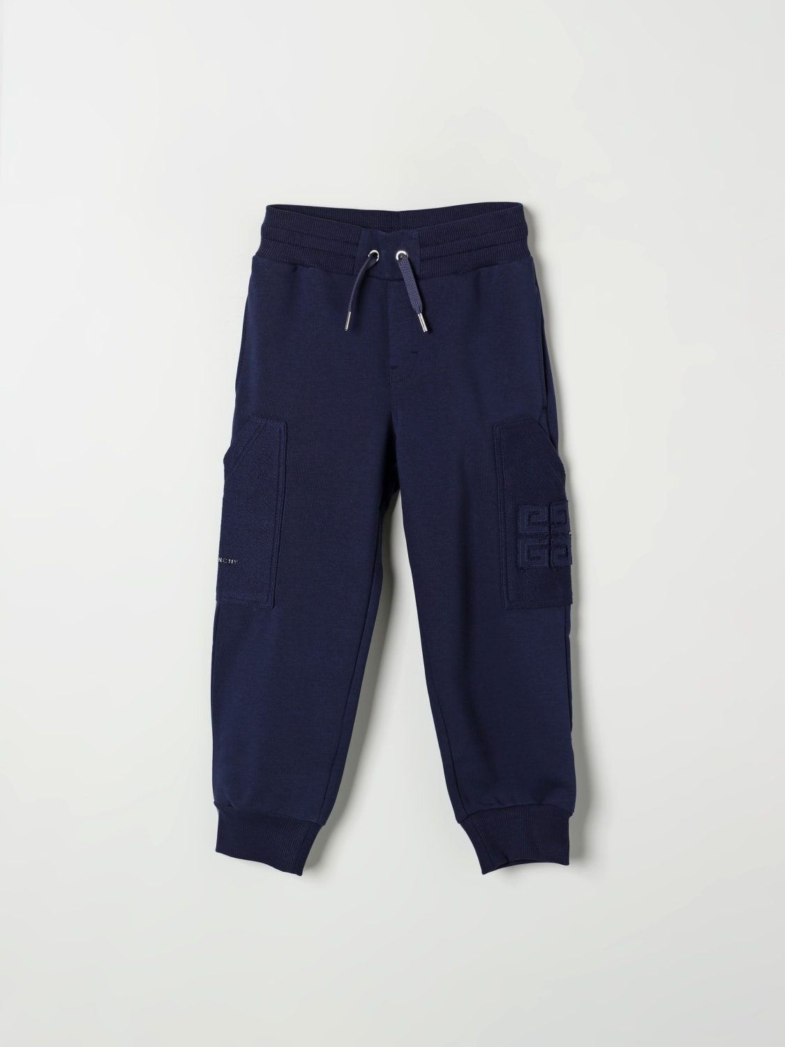 GIVENCHY PANTS: Pants kids Givenchy, Blue - Img 1