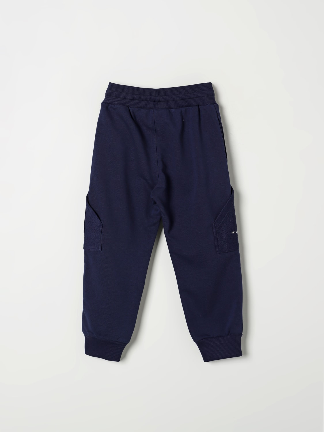 GIVENCHY PANTS: Pants kids Givenchy, Blue - Img 2