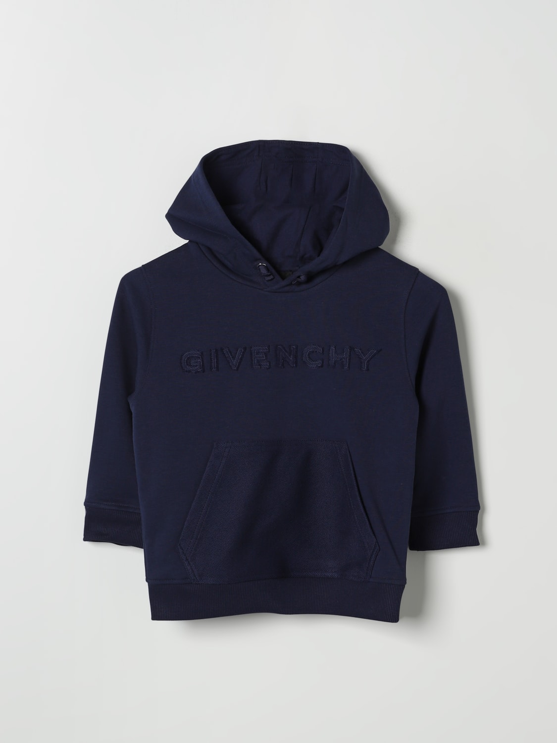 GIVENCHY SWEATER: Sweater kids Givenchy, Blue - Img 1