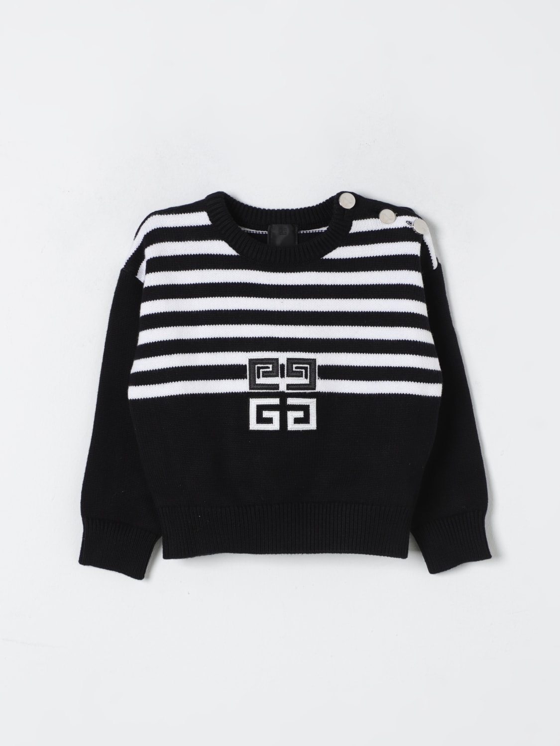 GIVENCHY：セーター ボーイ - ブラック | GIGLIO.COMオンラインのGivenchy セーター H30415