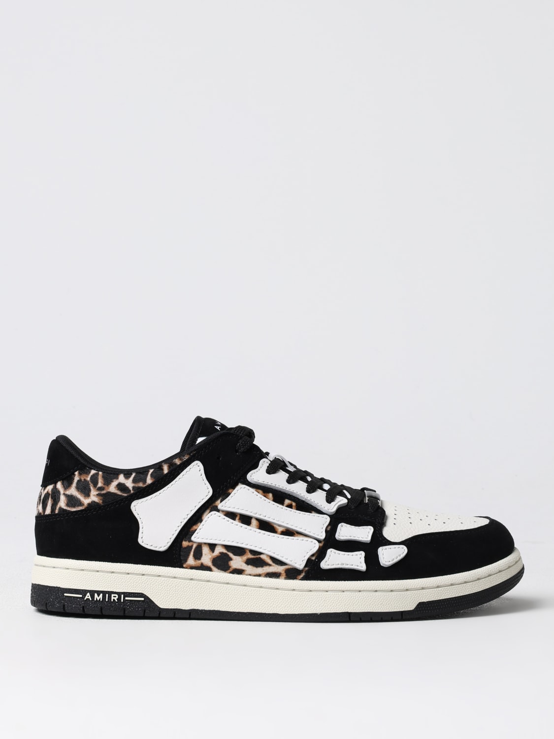 Giglio Sneakers Skel Amiri in pelle e cavallino animalier