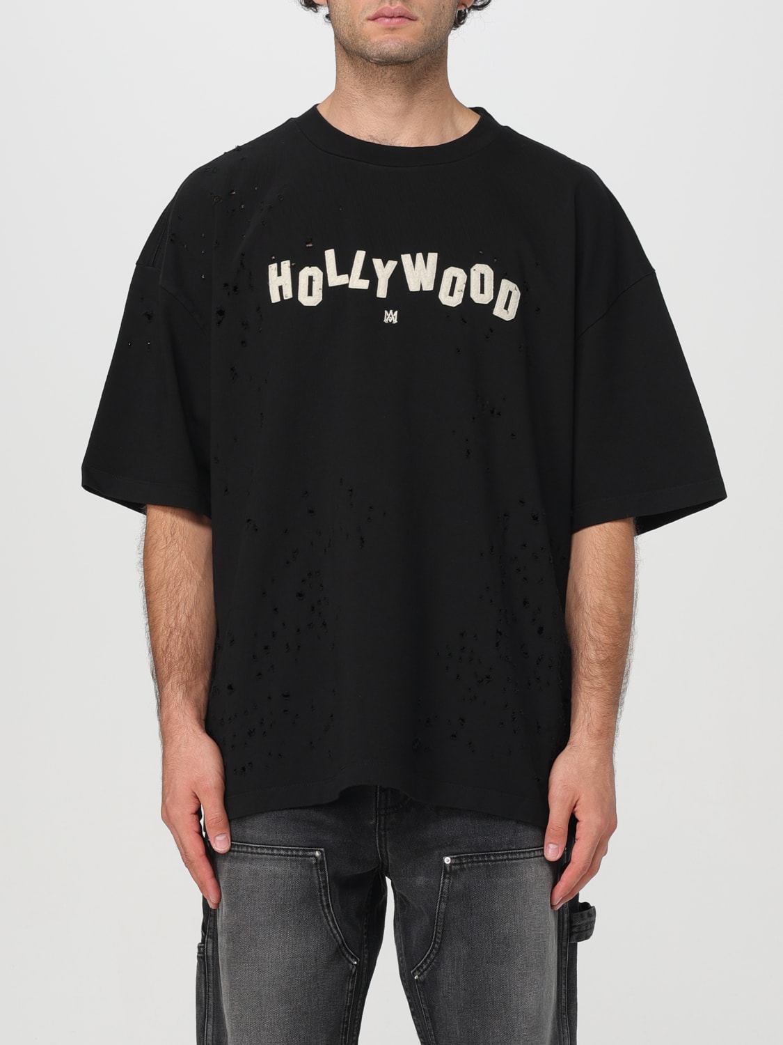 Giglio T-shirt Hollywood Amiri in cotone