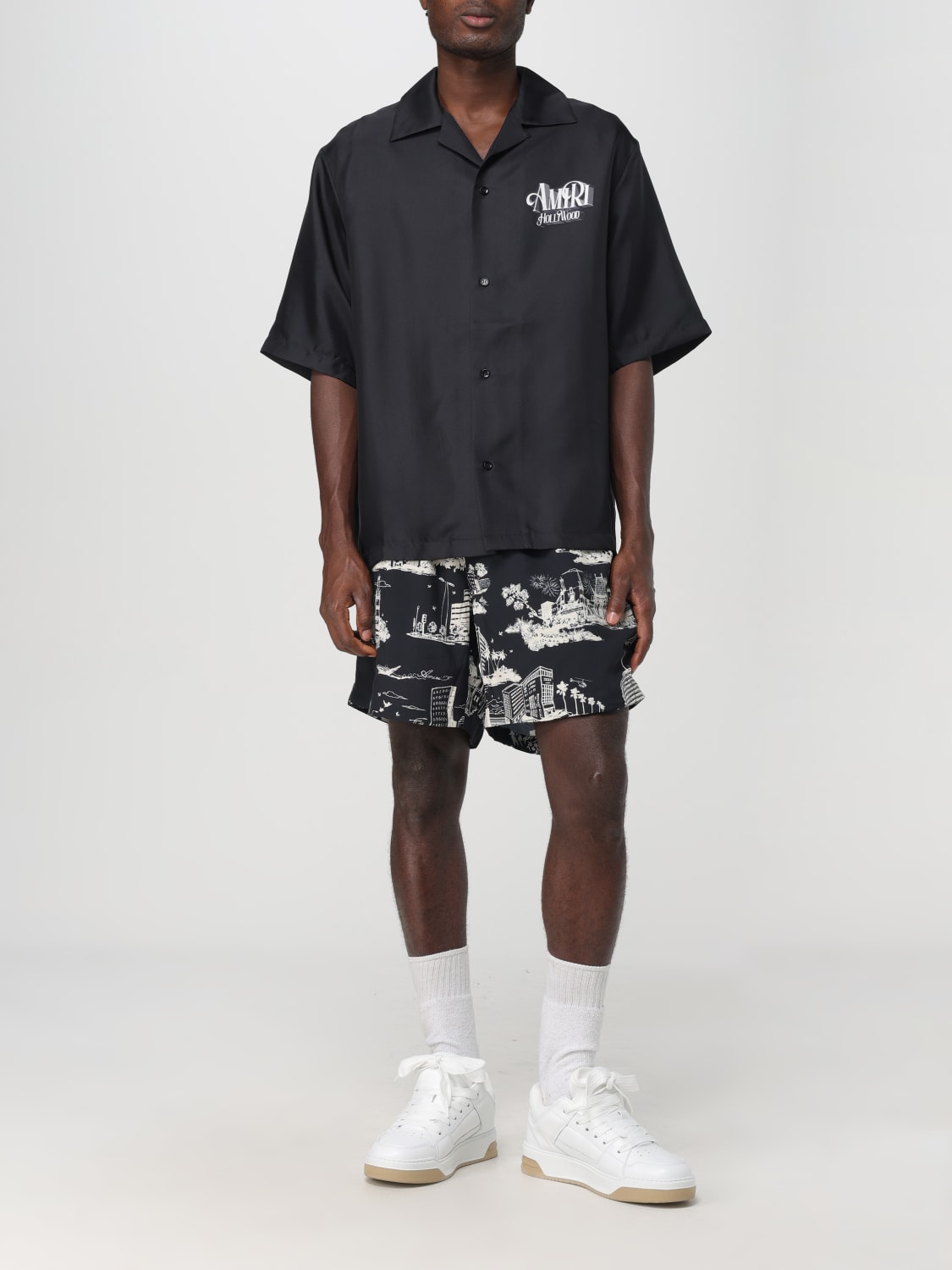 AMIRI SHORT: Short men Amiri, Black - Img 2