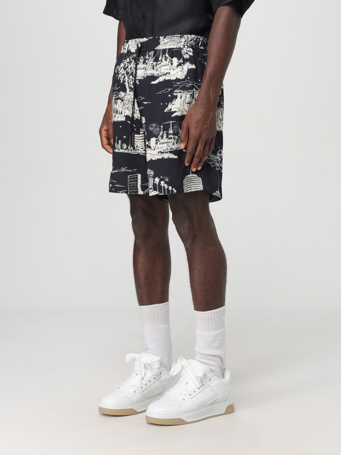 AMIRI SHORT: Short men Amiri, Black - Img 4