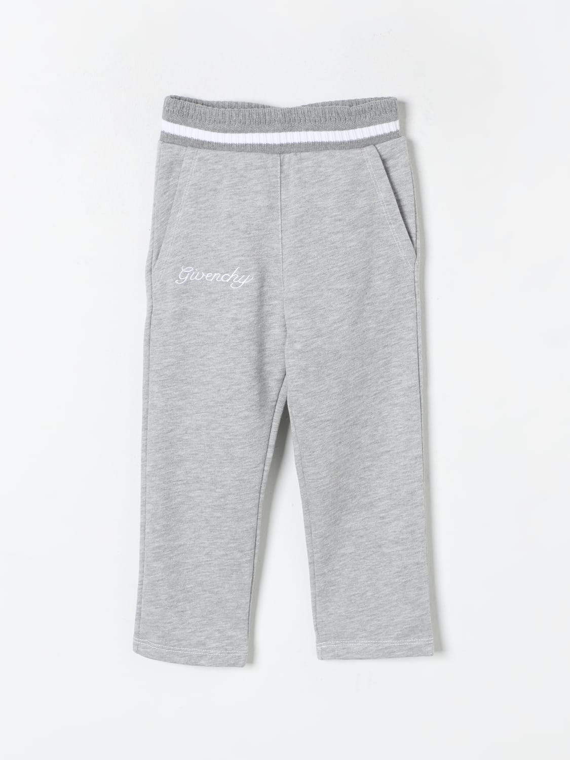 GIVENCHY PANTS: Pants kids Givenchy, Grey - Img 1