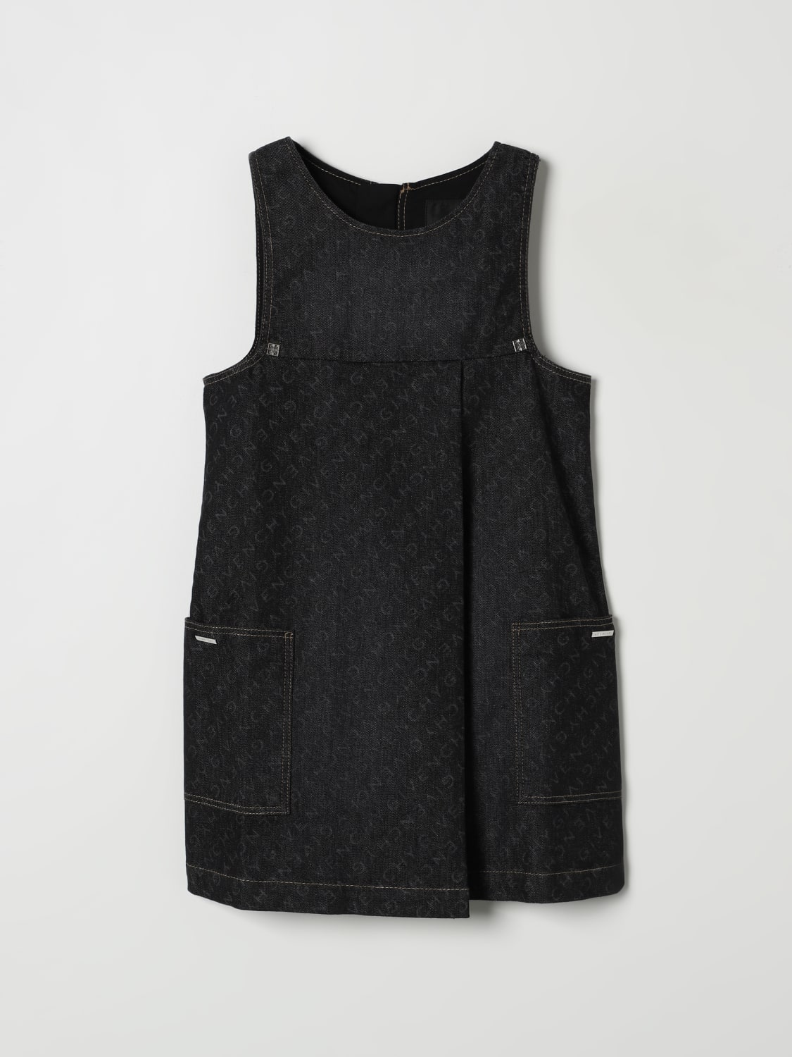 GIVENCHY DRESS: Dress kids Givenchy, Black - Img 1