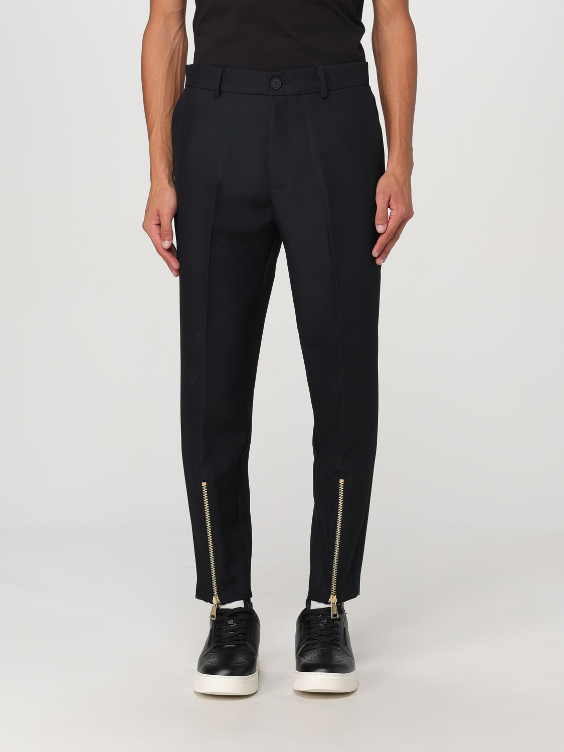 VERSACE JEANS COUTURE PANTS: Pants men Versace Jeans Couture, Black - Img 1