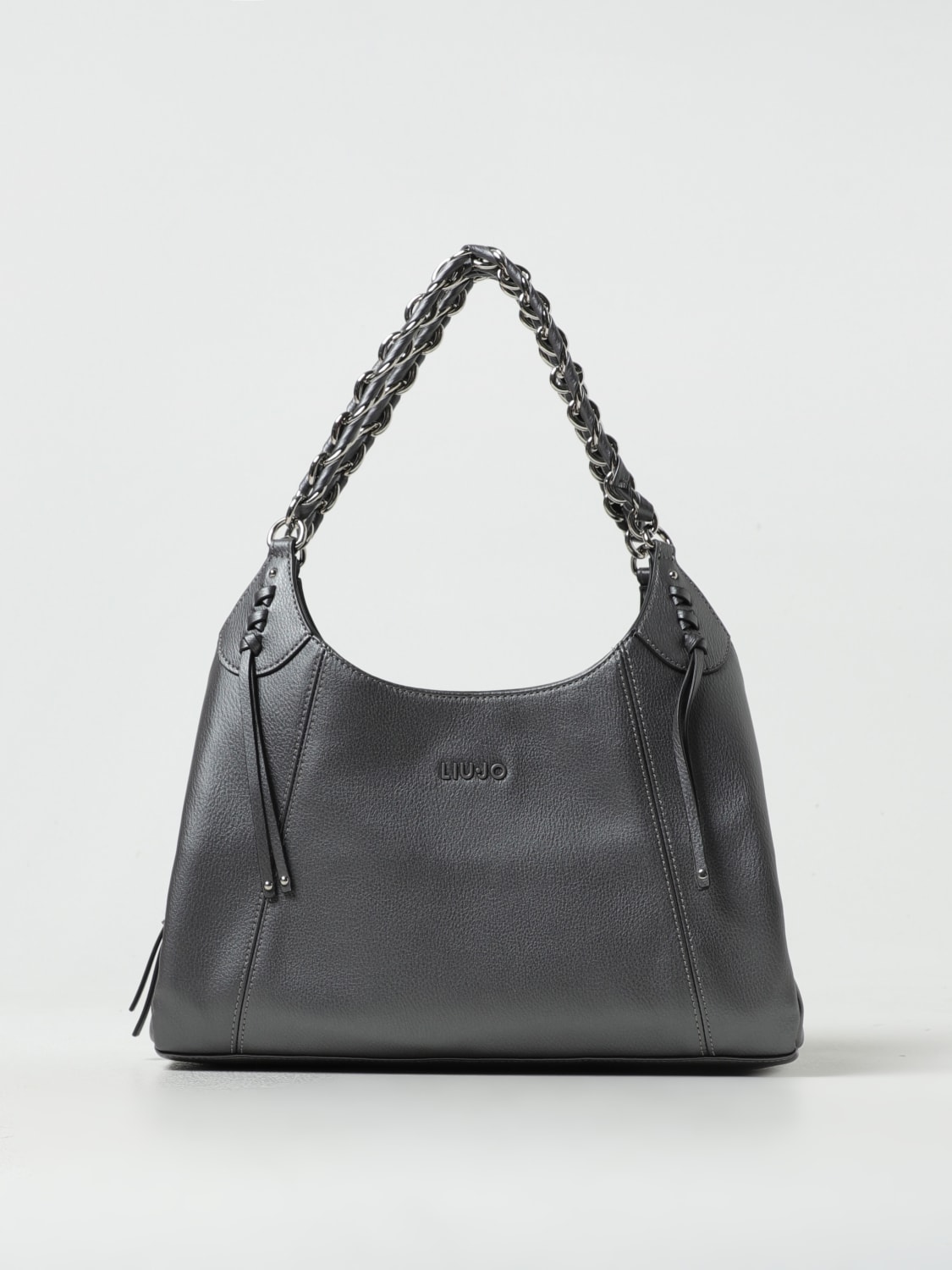 LIU JO SHOULDER BAG: Crossbody bags woman Liu Jo, Grey - Img 1