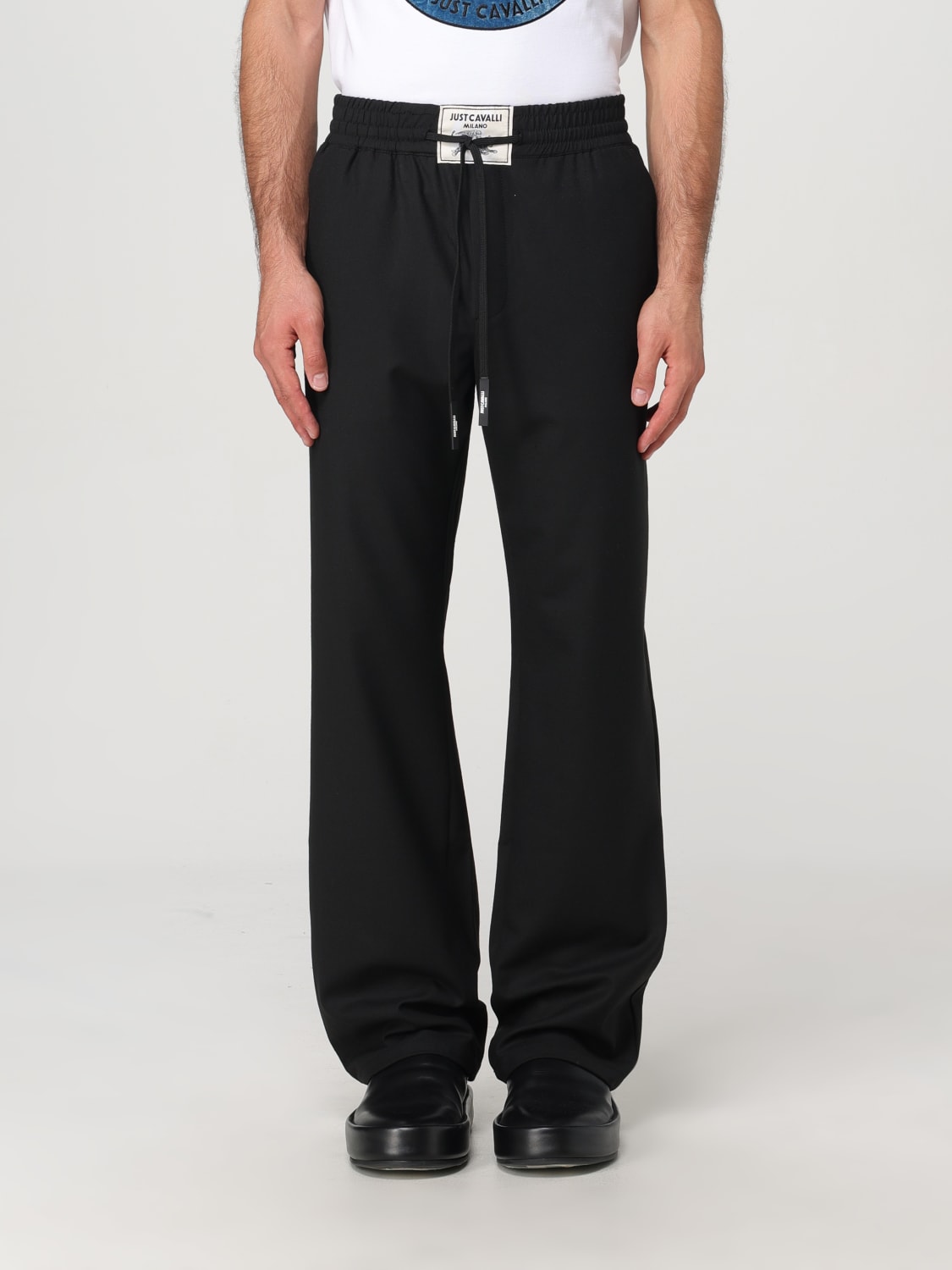 JUST CAVALLI PANTS: Pants men Just Cavalli, Black - Img 1