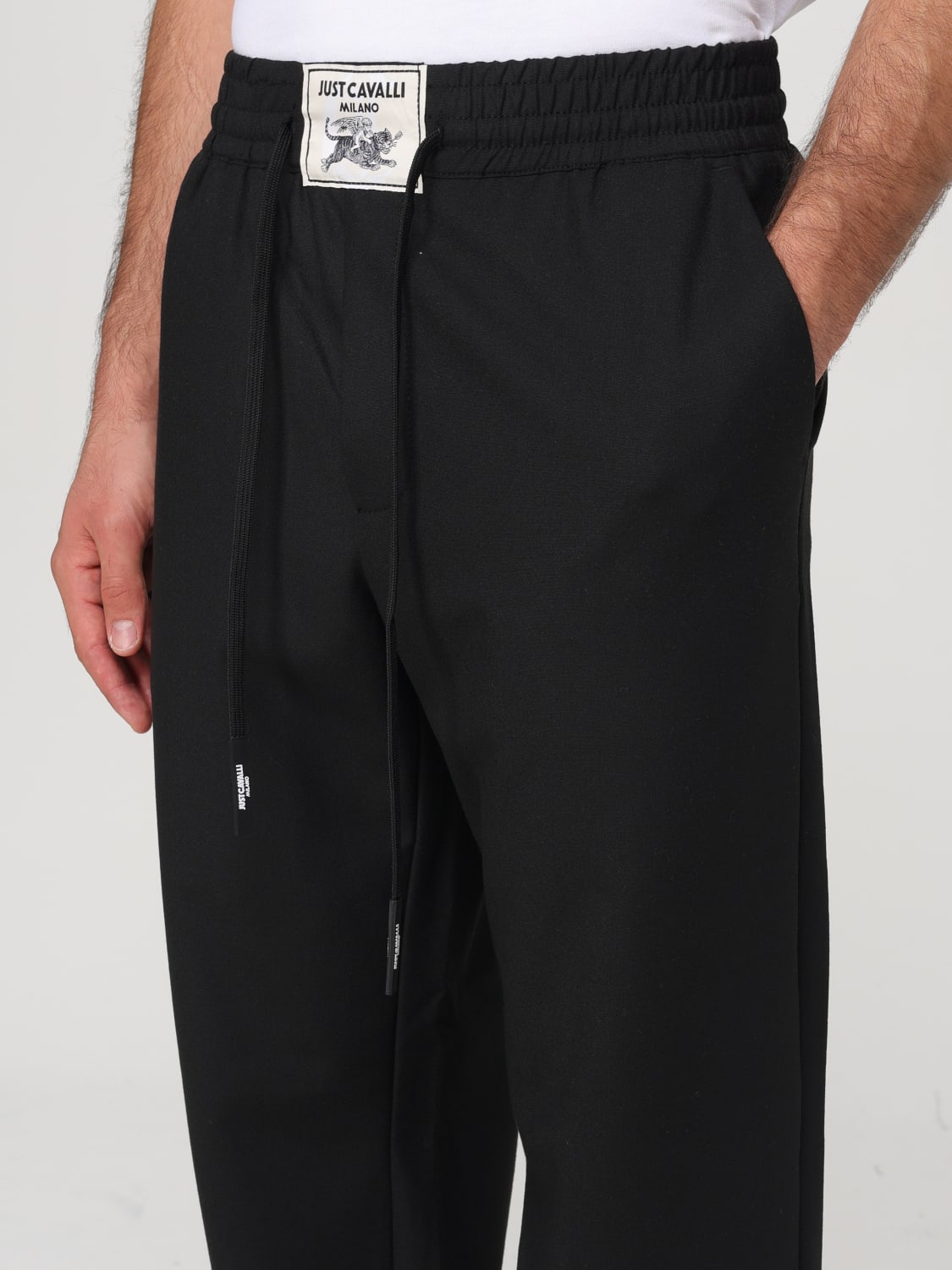 JUST CAVALLI PANTS: Pants men Just Cavalli, Black - Img 3