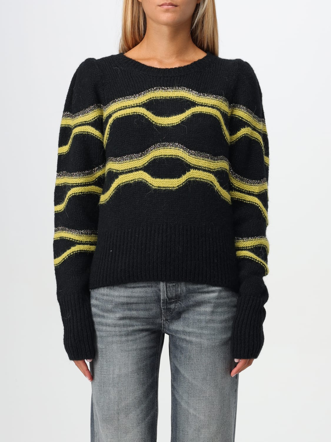 LIU JO SWEATER: Sweater woman Liu Jo, Black - Img 1