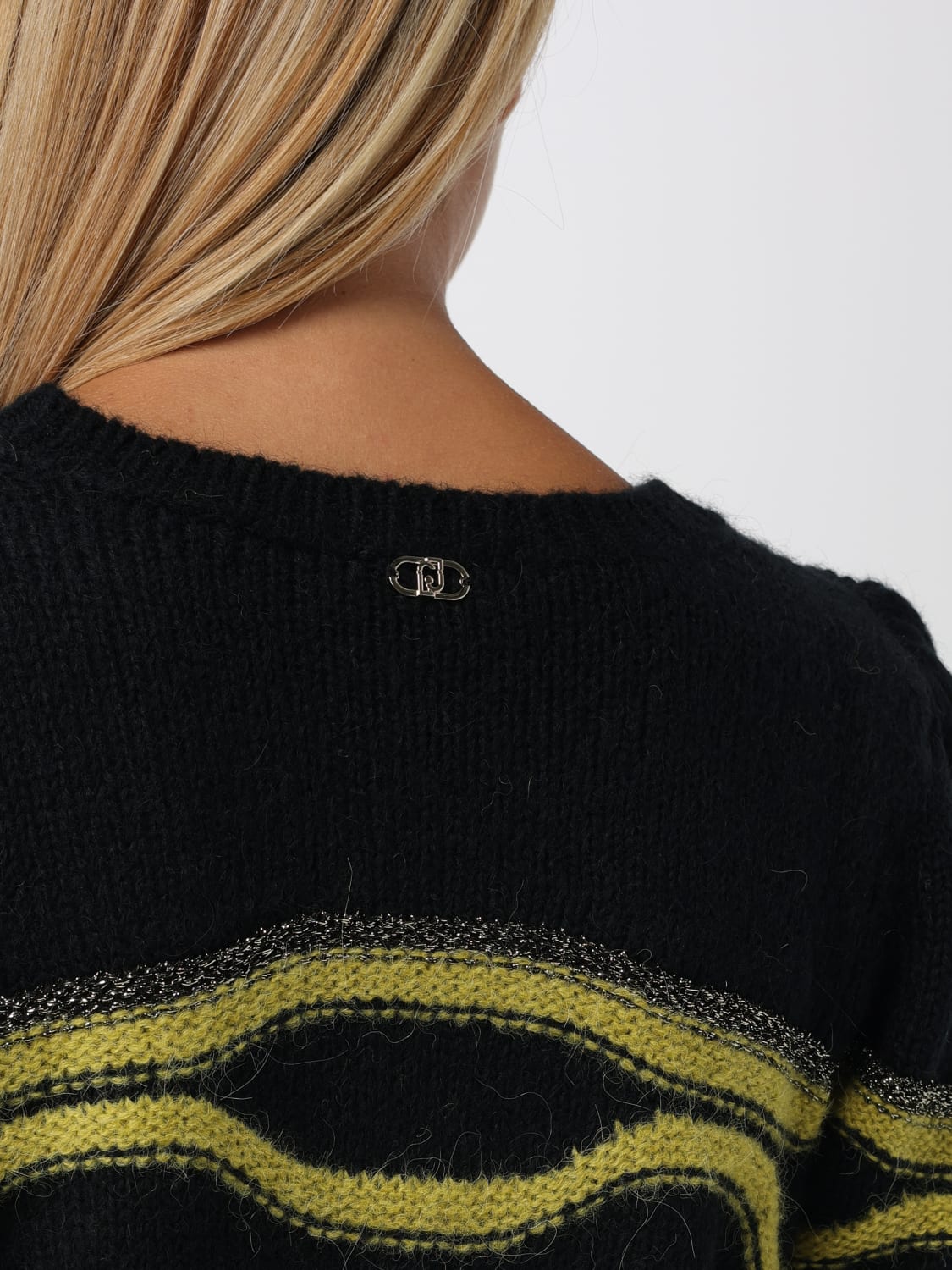 LIU JO SWEATER: Sweater woman Liu Jo, Black - Img 3