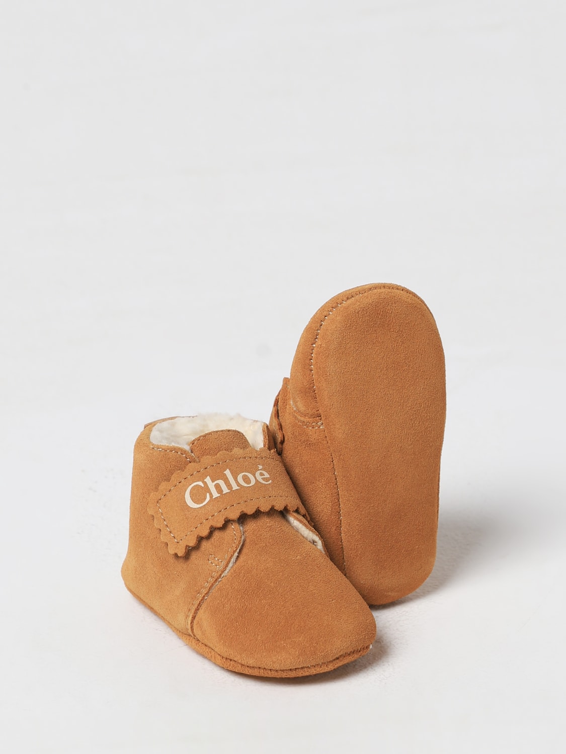 CHLOÉ ZAPATOS: Zapatos niños ChloÉ, Beige - Img 2