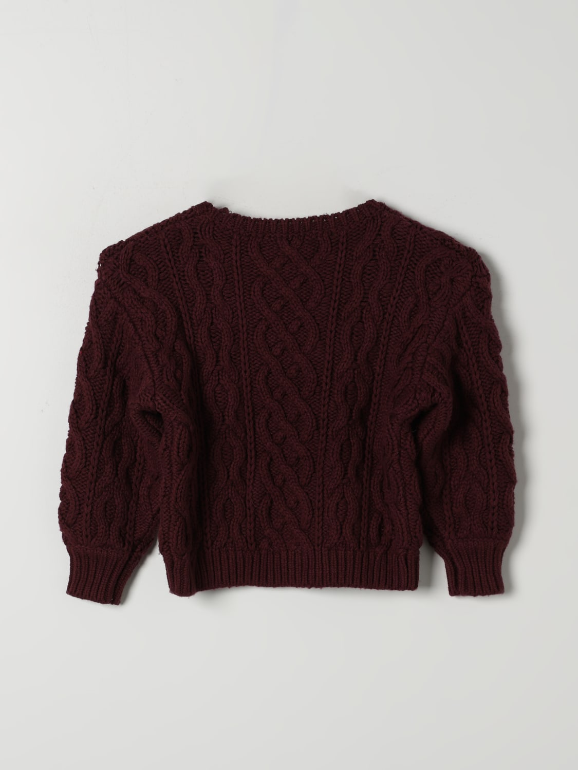 CHLOÉ SWEATER: Sweater kids ChloÉ, Brown - Img 2