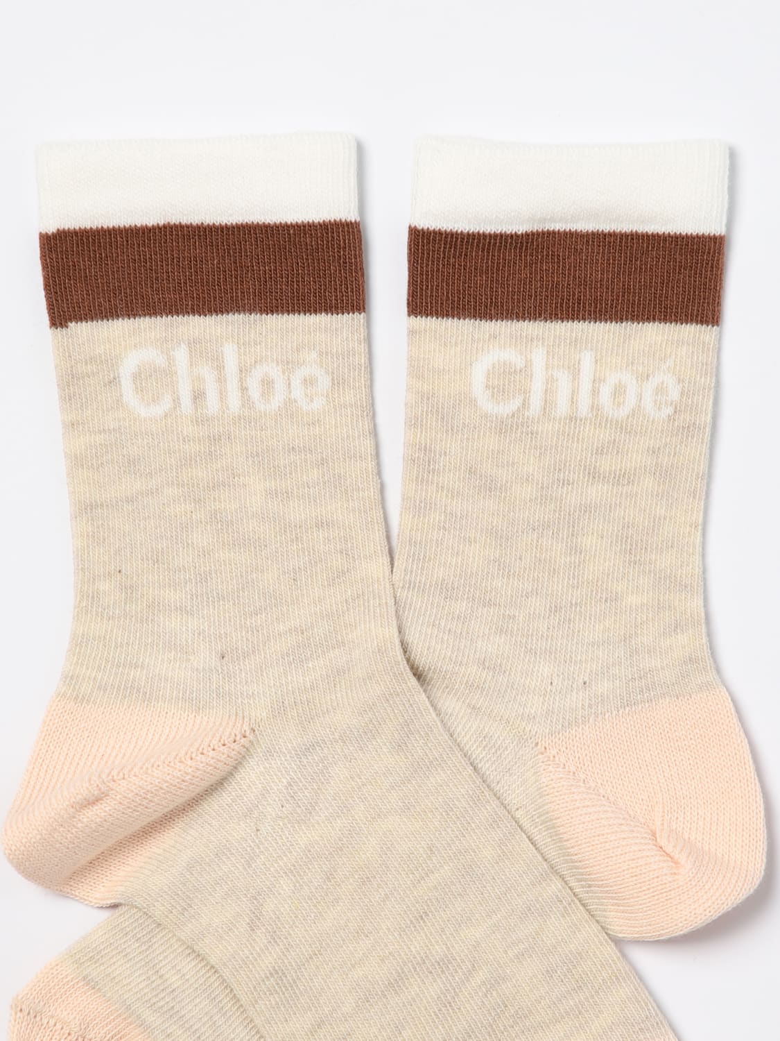 CHLOÉ 언더웨어: 언더웨어 남아 ChloÉ, 베이지 - Img 2