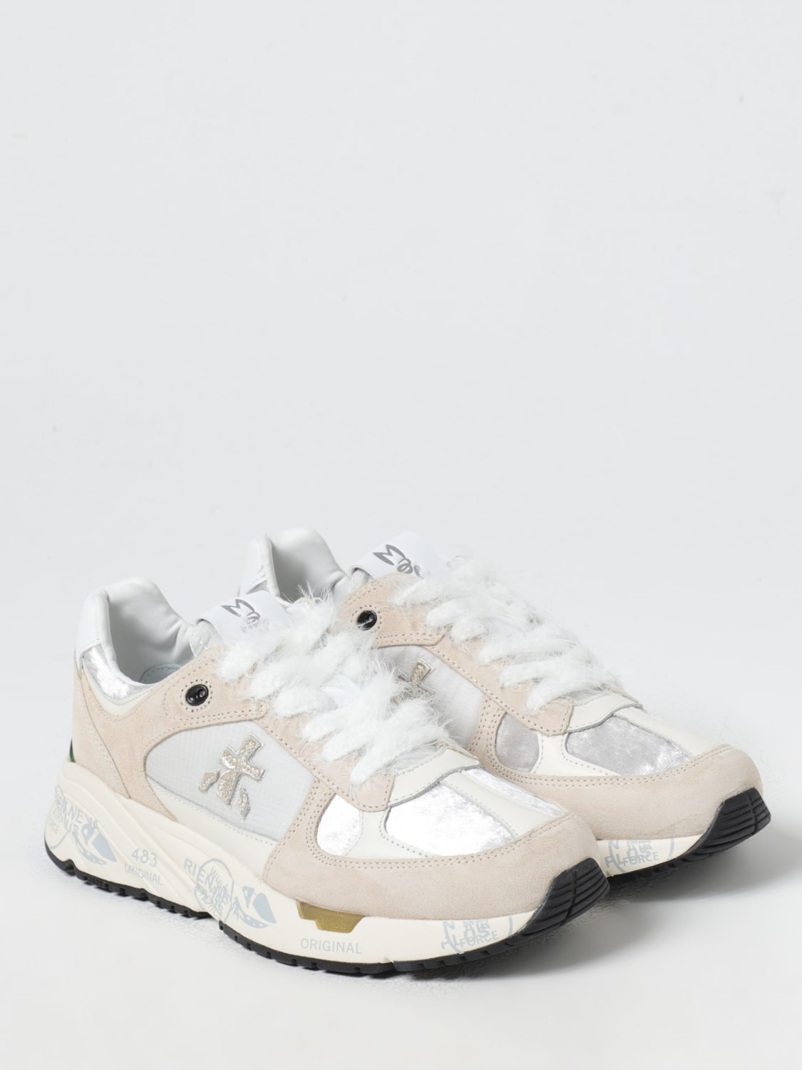 PREMIATA SNEAKERS: Sneakers woman Premiata, Beige - Img 2