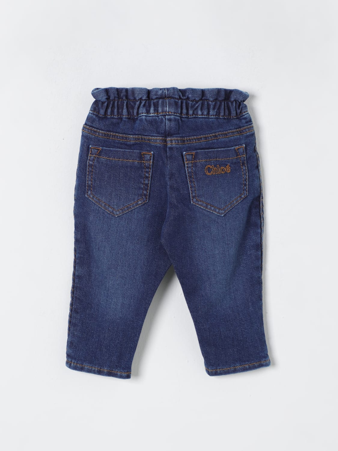 CHLOÉ JEANS: Jeans kids ChloÉ, Blue - Img 2