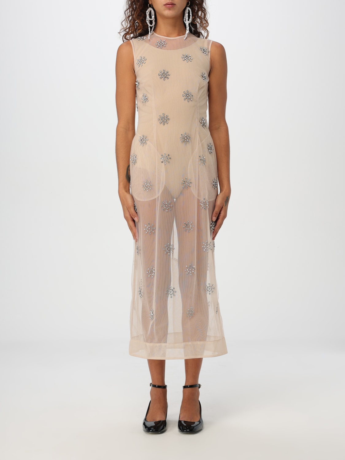 SIMONE ROCHA KLEIDER: Kleider damen Simone Rocha, Beige - Img 1