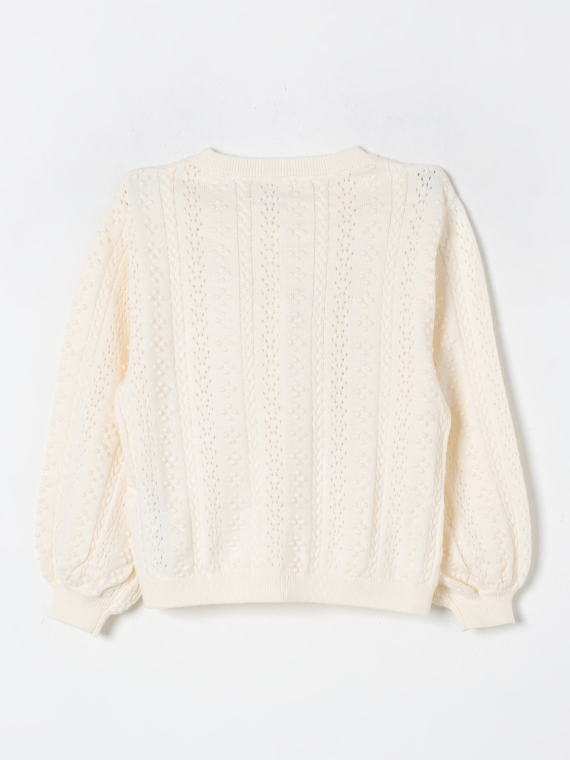 CHLOÉ SWEATER: Sweater kids ChloÉ, Beige - Img 2