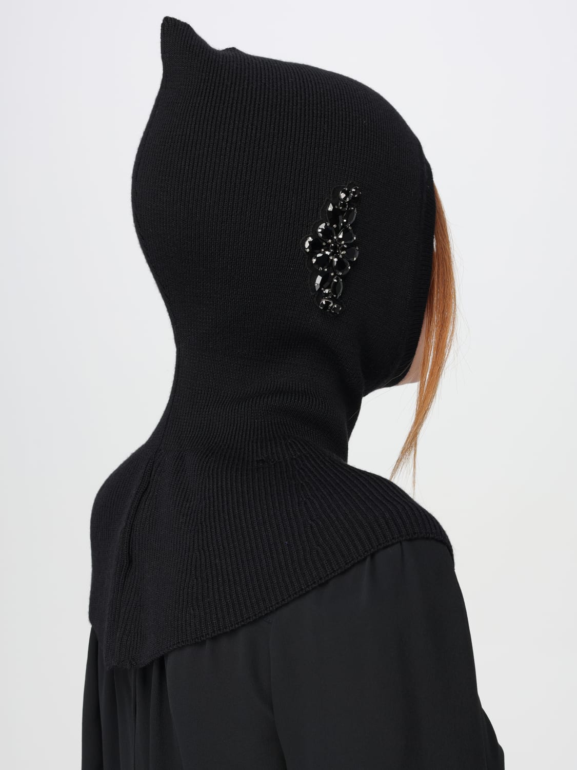 SIMONE ROCHA HAT: Hat woman Simone Rocha, Black - Img 2