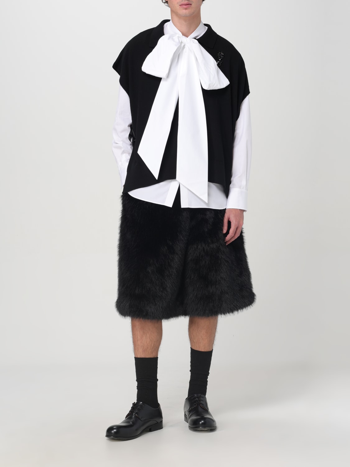 SIMONE ROCHA SUIT VEST: Sweater men Simone Rocha, Black - Img 2