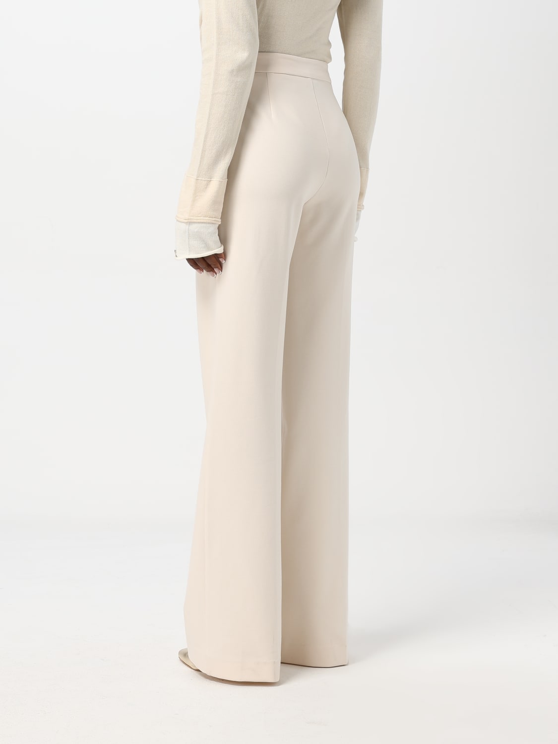 TWINSET PANTALON: Pantalon femme Twinset, Blanc - Img 2