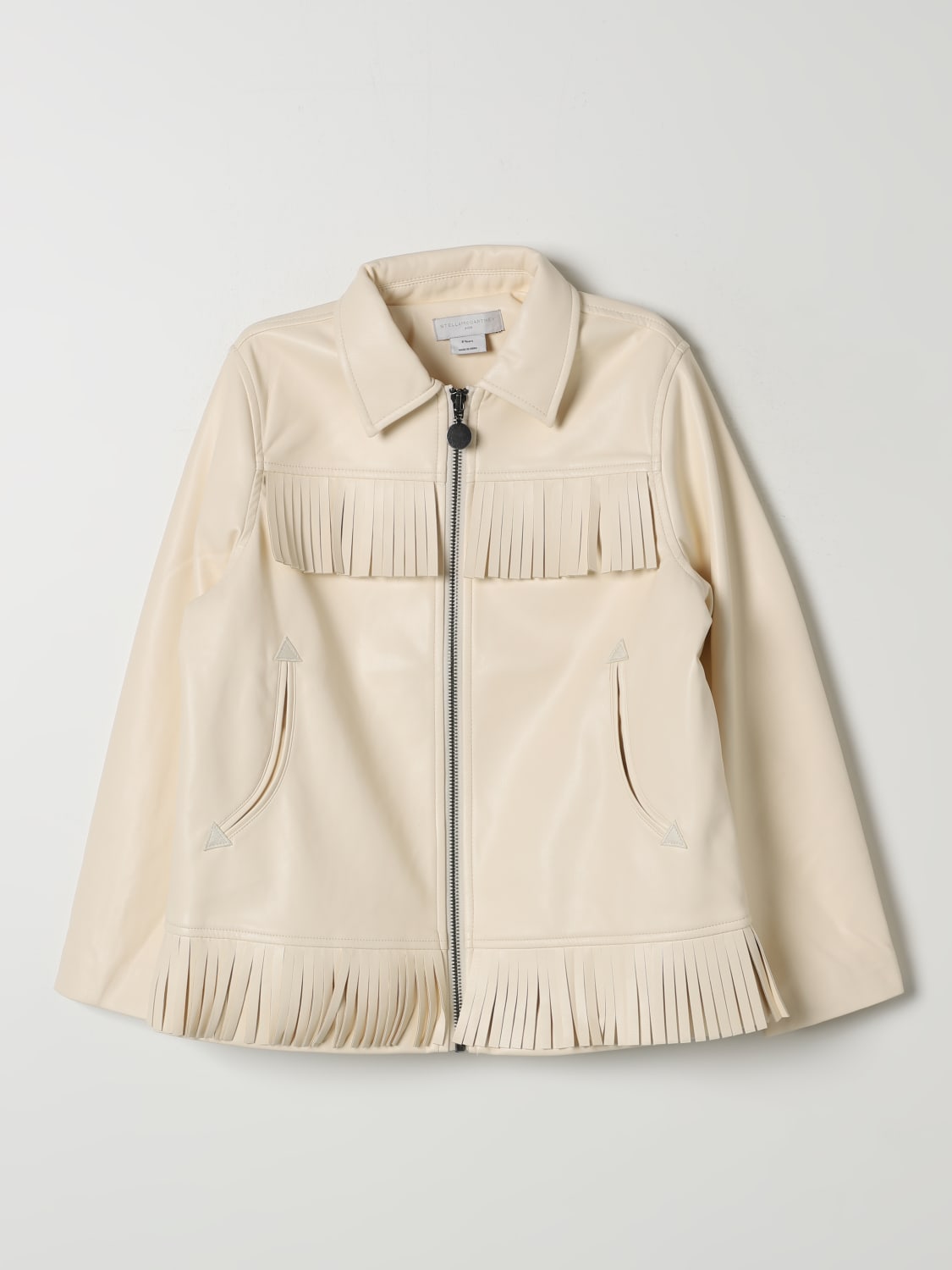 STELLA MCCARTNEY KIDS JACKET: Coat kids Stella McCartney Kids, Beige - Img 1