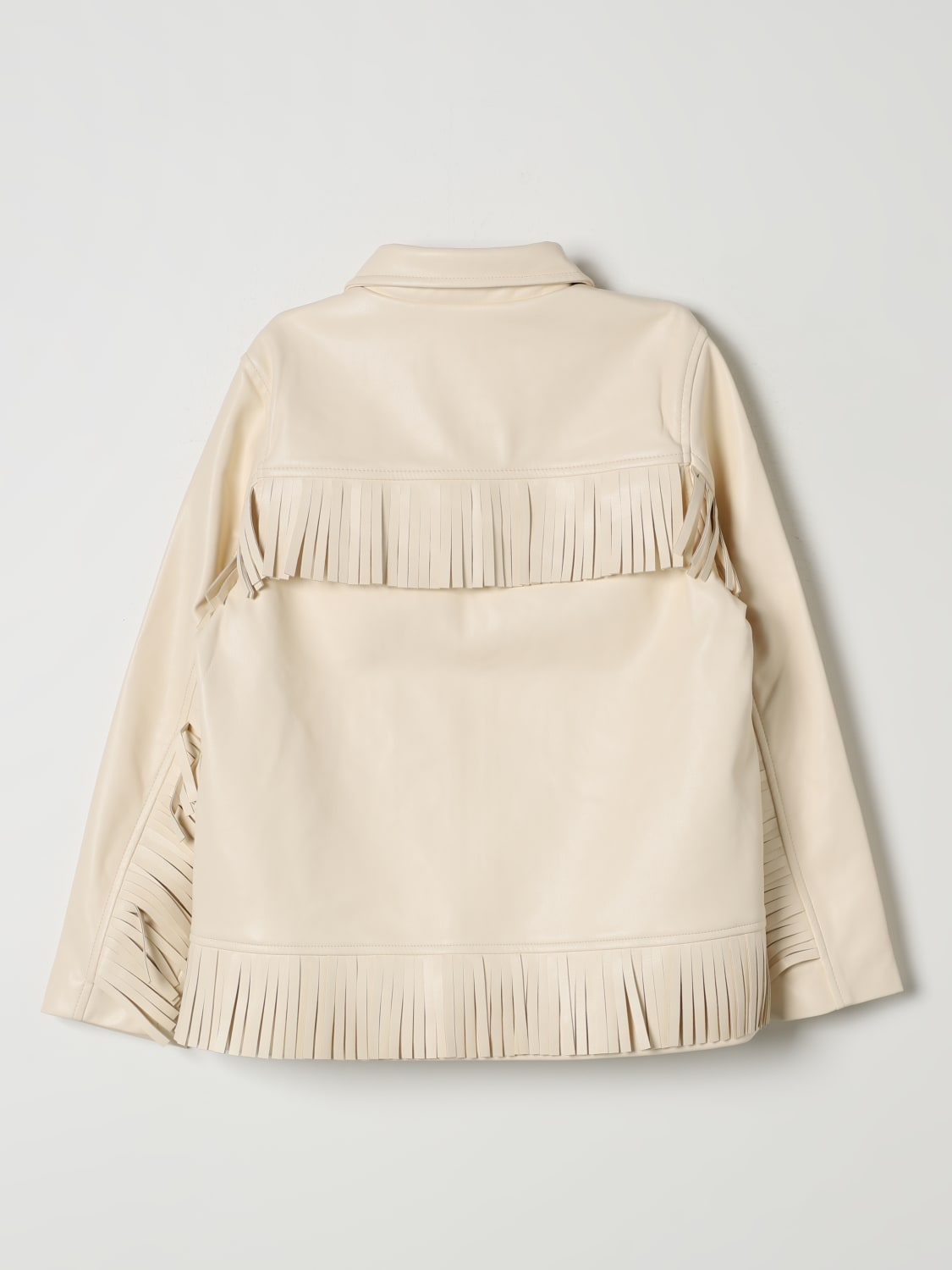 STELLA MCCARTNEY KIDS JACKET: Coat kids Stella McCartney Kids, Beige - Img 2