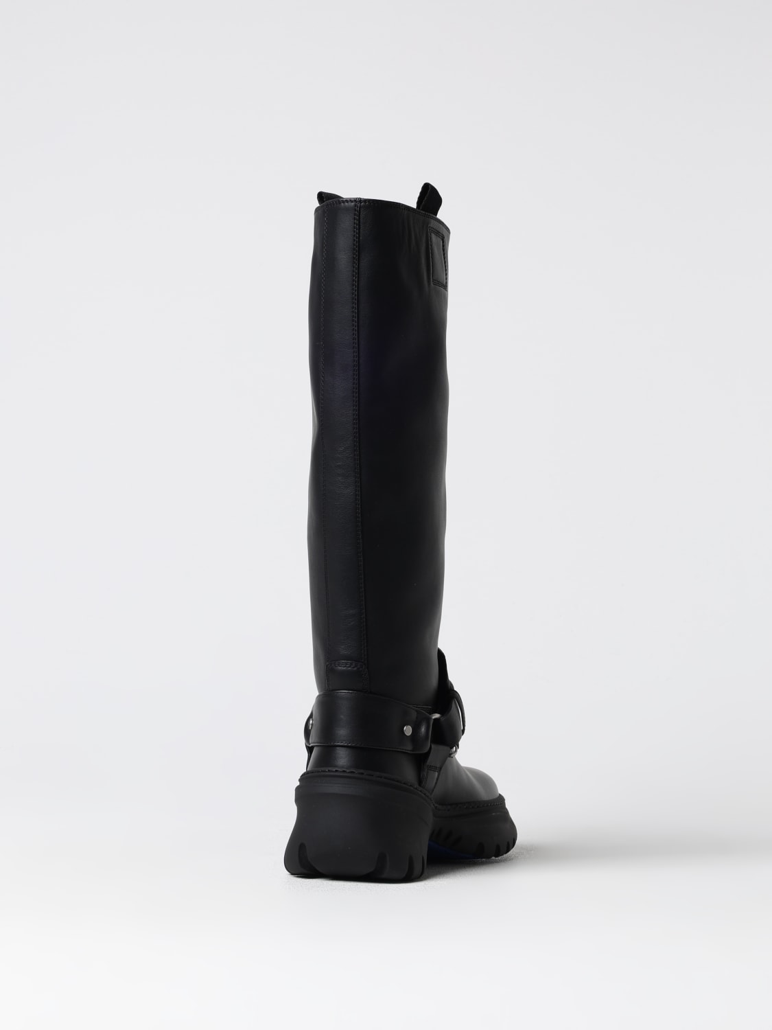 BURBERRY BOOTS: Boots woman Burberry, Black - Img 3