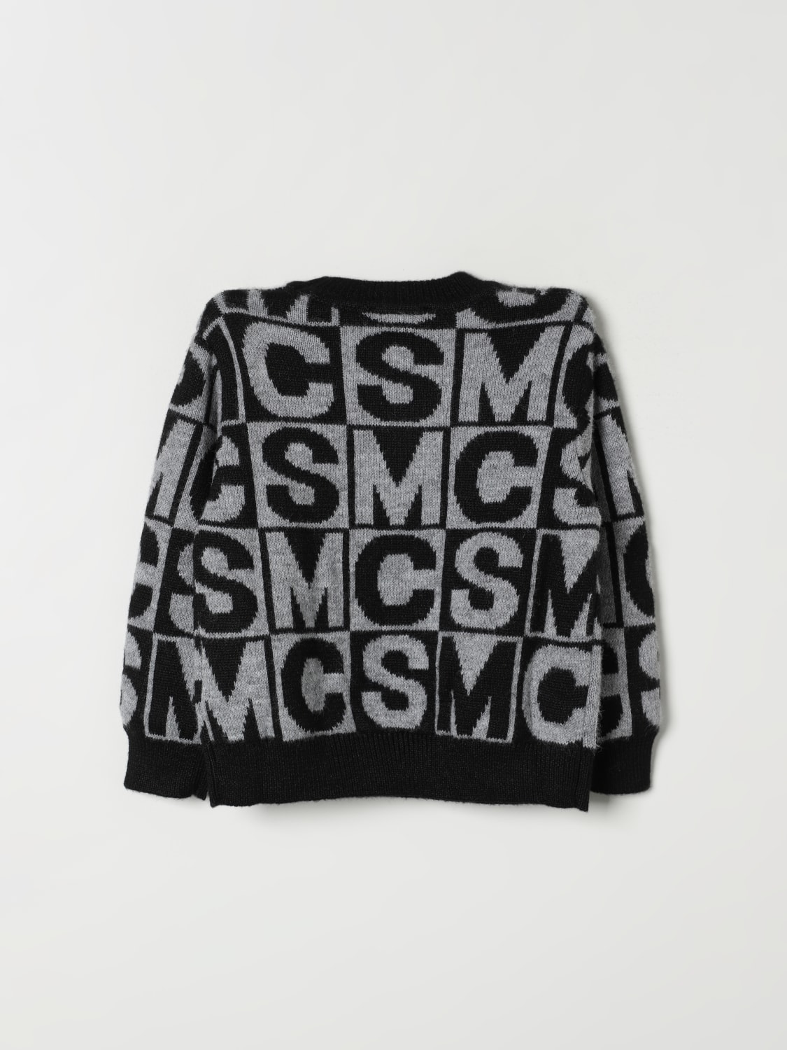 STELLA MCCARTNEY KIDS MAGLIA: Pullover Stella McCartney Kids in misto cotone , Nero - Img 2