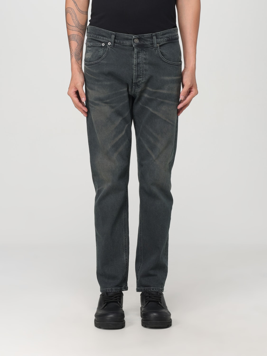 DONDUP JEANS: Pantalón hombre Dondup, Azul Oscuro - Img 1