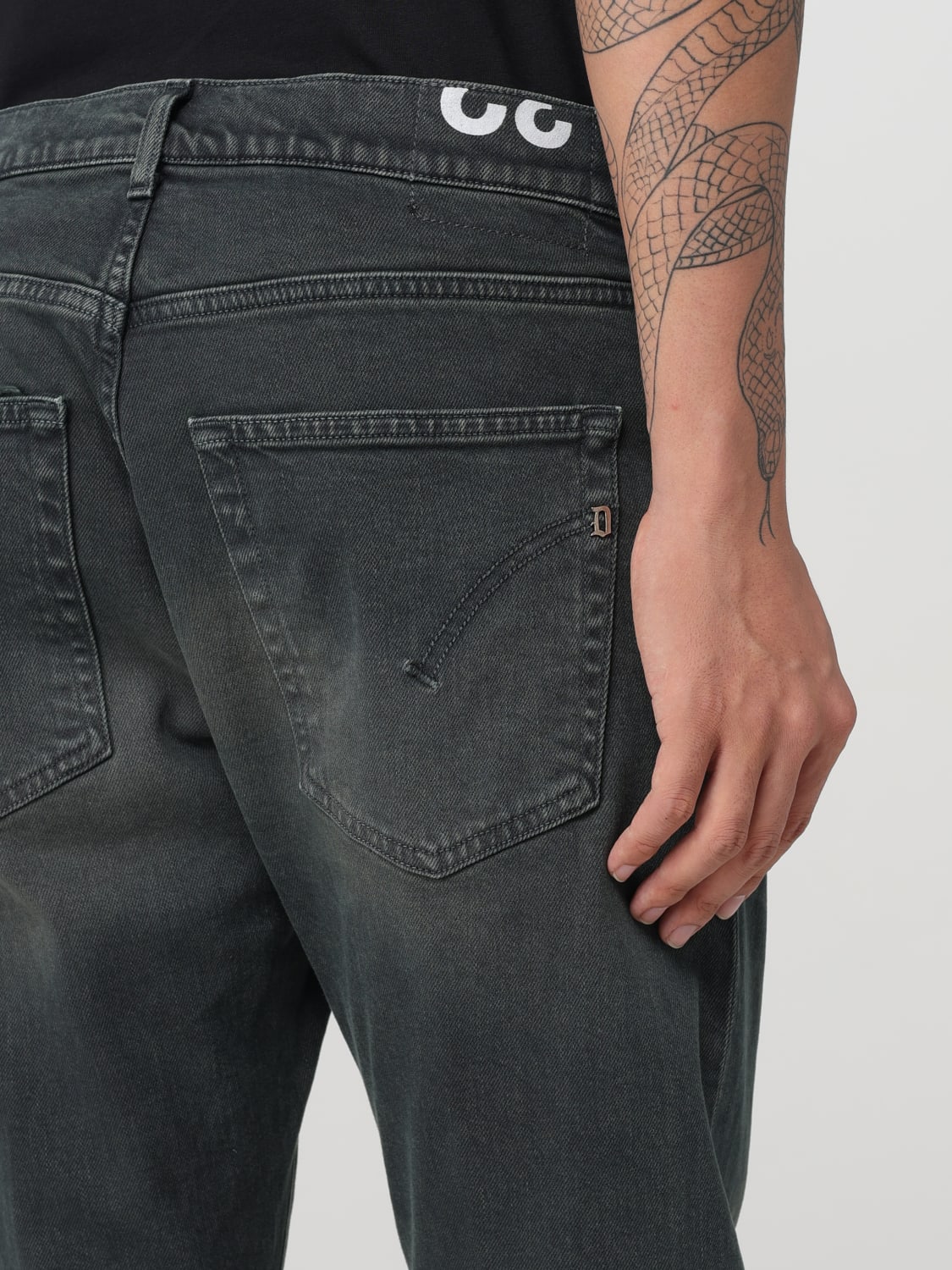 DONDUP JEANS: Pantalón hombre Dondup, Azul Oscuro - Img 3