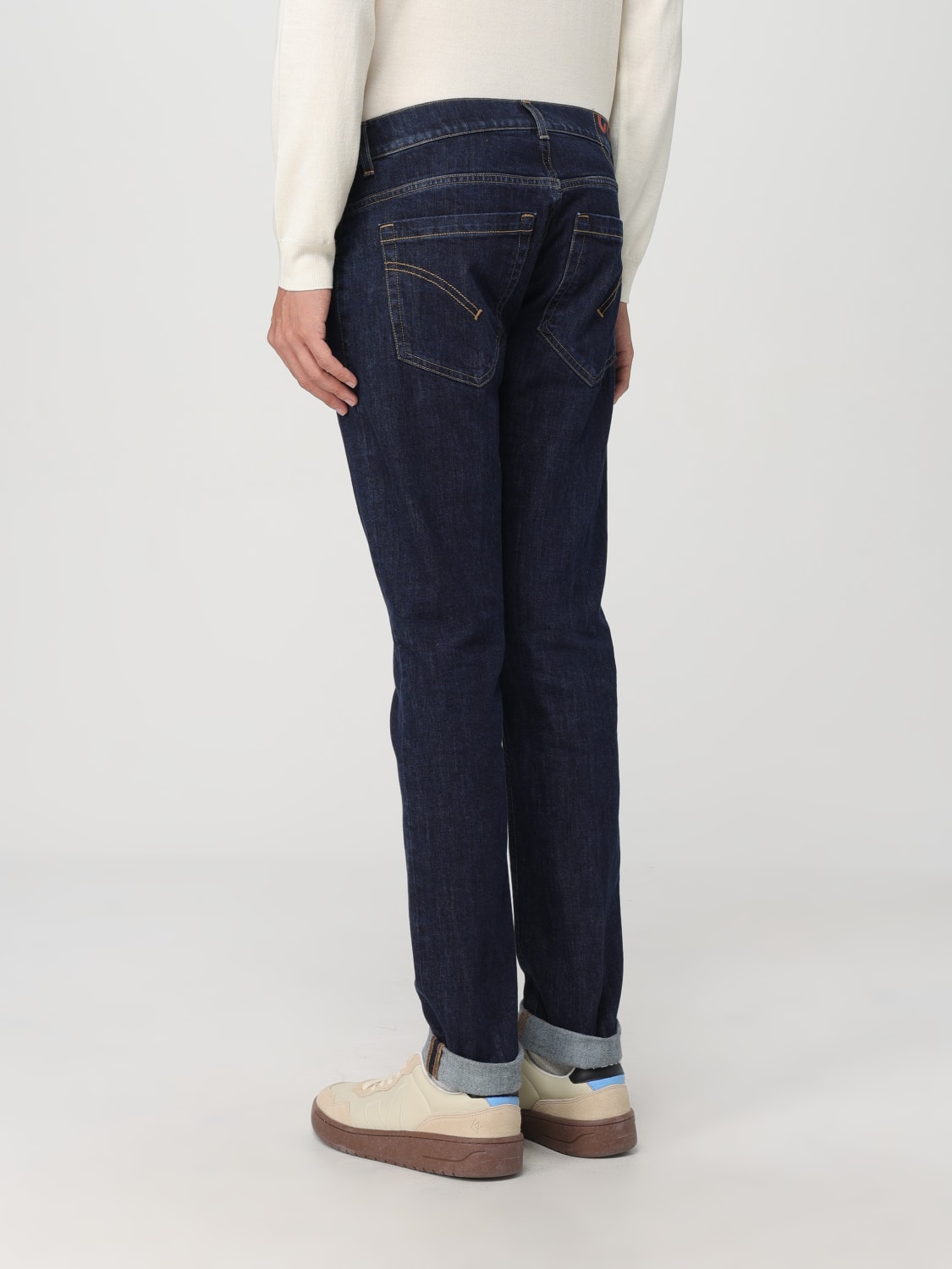 DONDUP JEANS: Jeans Dondup in denim di cotone , Blue - Img 2