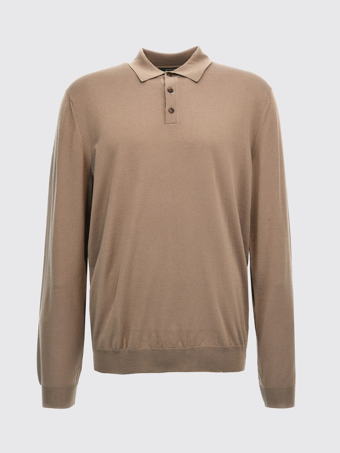 ZANONE POLO SHIRT: Polo shirt men Zanone, Beige - Img 1