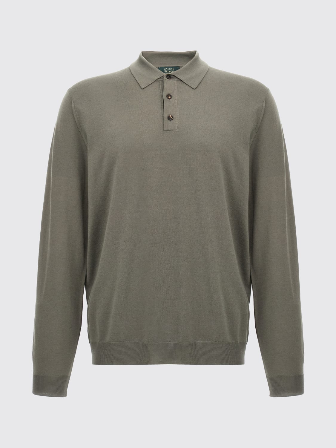 ZANONE POLO SHIRT: Polo shirt men Zanone, Military - Img 1