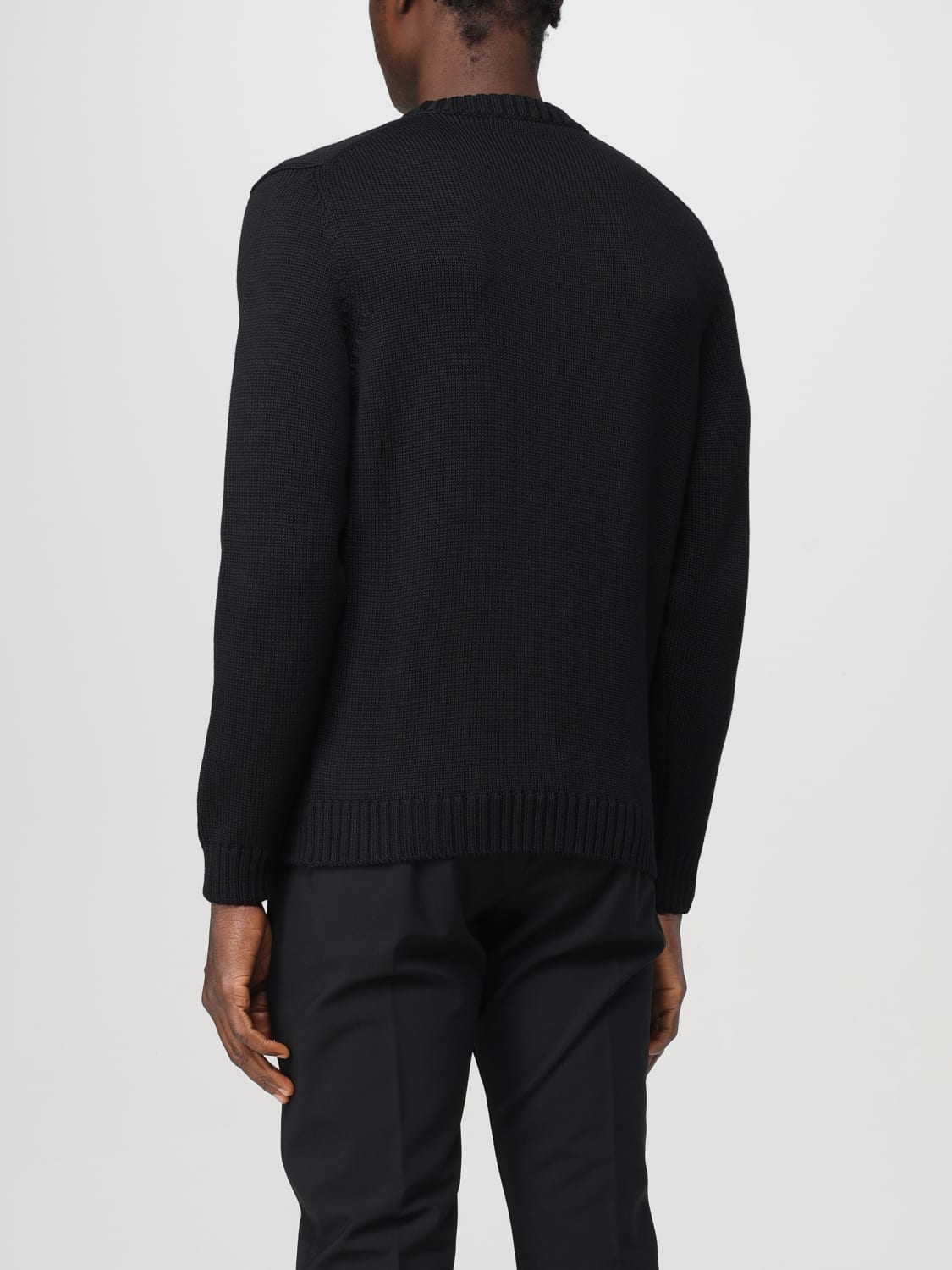 ZANONE SWEATER: Sweatshirt men Zanone, Black - Img 2