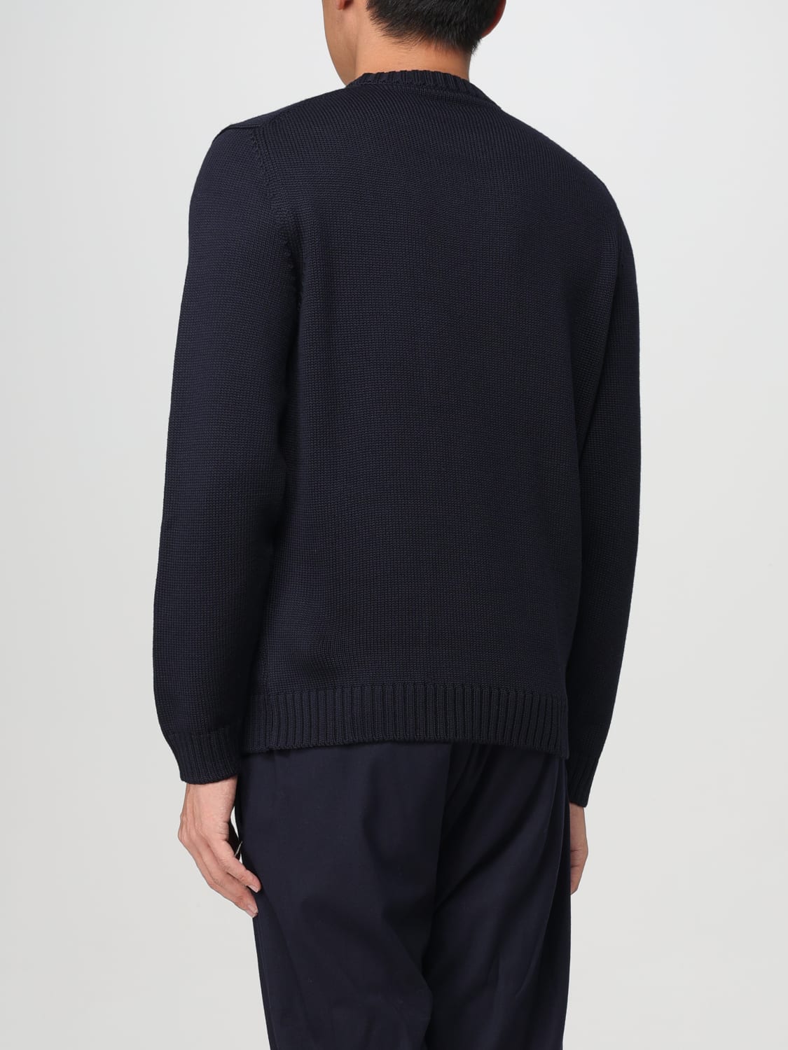 ZANONE SWEATER: Sweatshirt men Zanone, Blue - Img 2