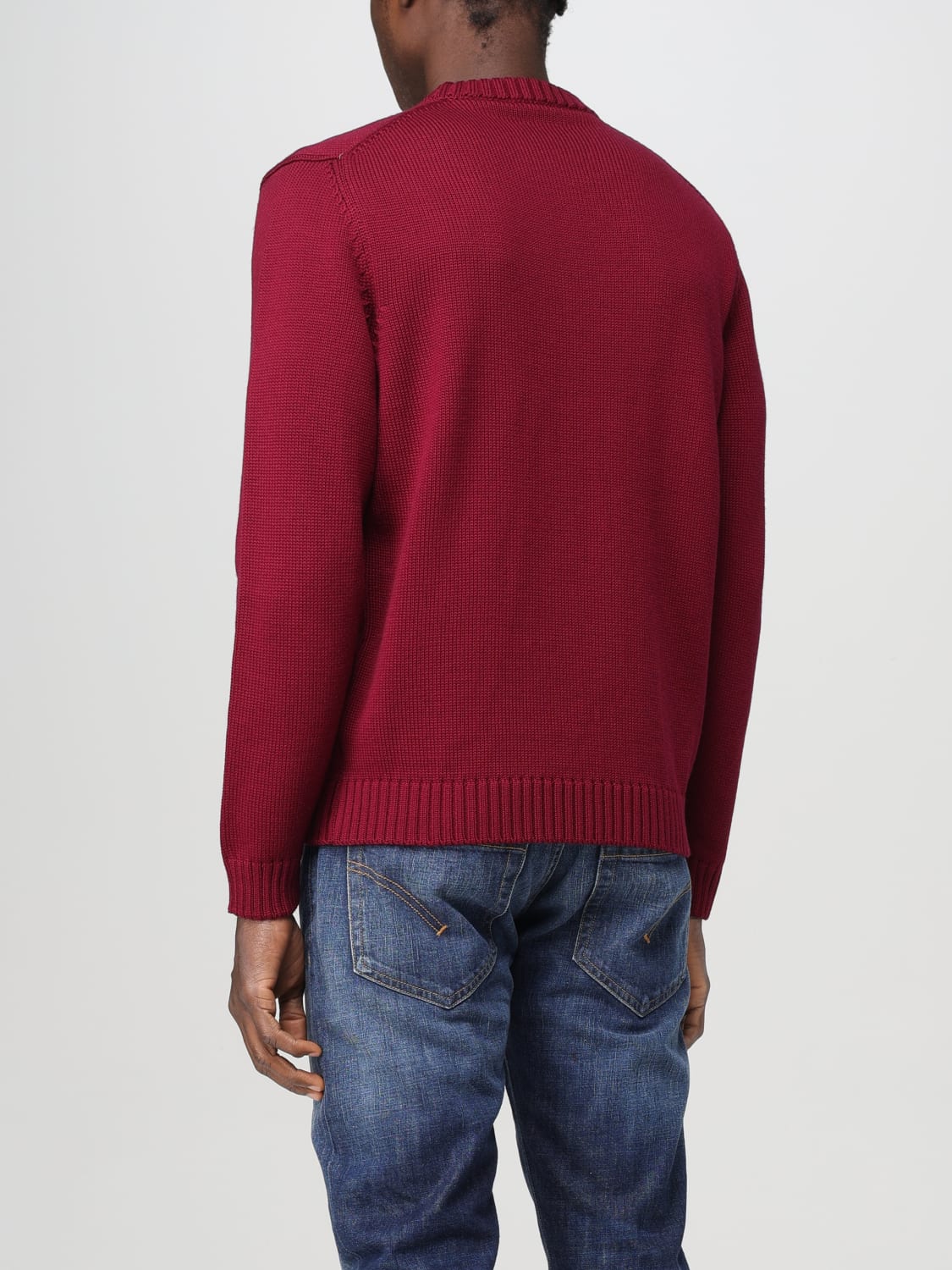 ZANONE SWEATER: Sweatshirt men Zanone, Red - Img 2