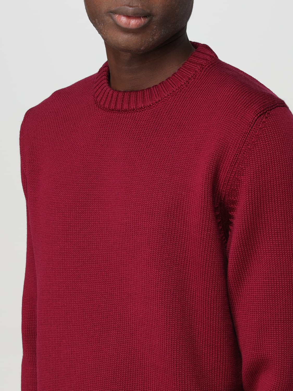 ZANONE SWEATER: Sweatshirt men Zanone, Red - Img 3