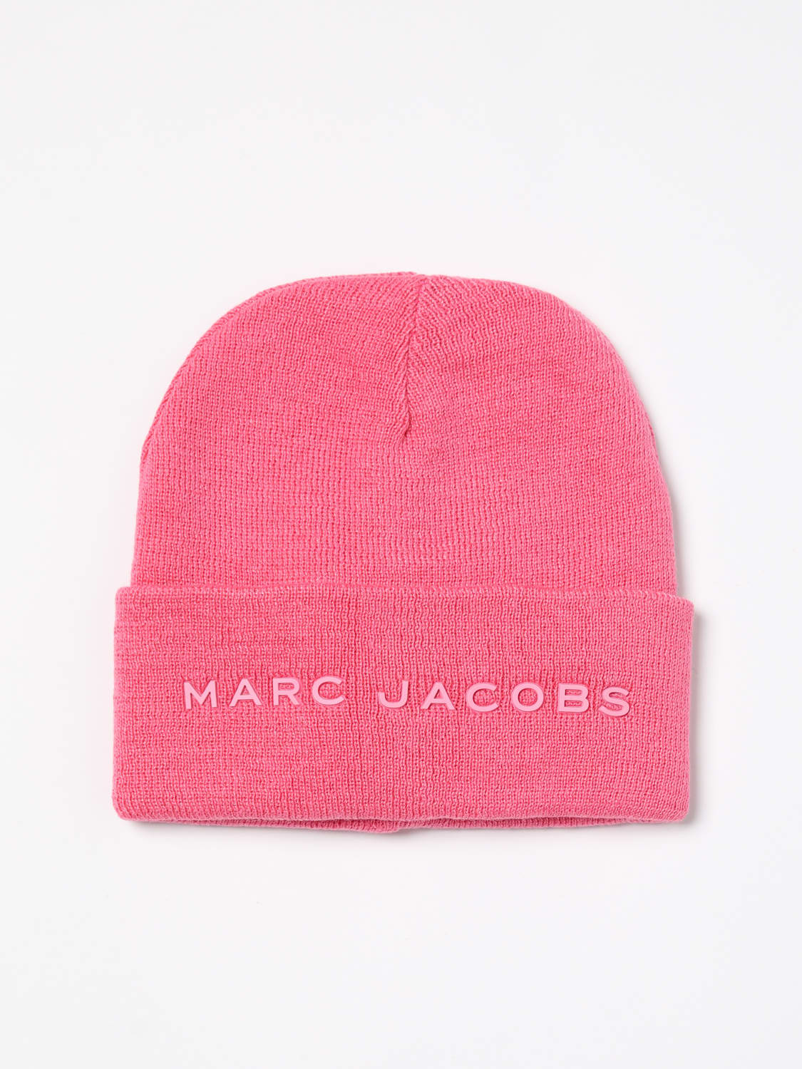 LITTLE MARC JACOBS ШАПКА ДЛЯ ДЕВОЧЕК: Шапка для девочек Детское Little Marc Jacobs, Фуксия - Img 1