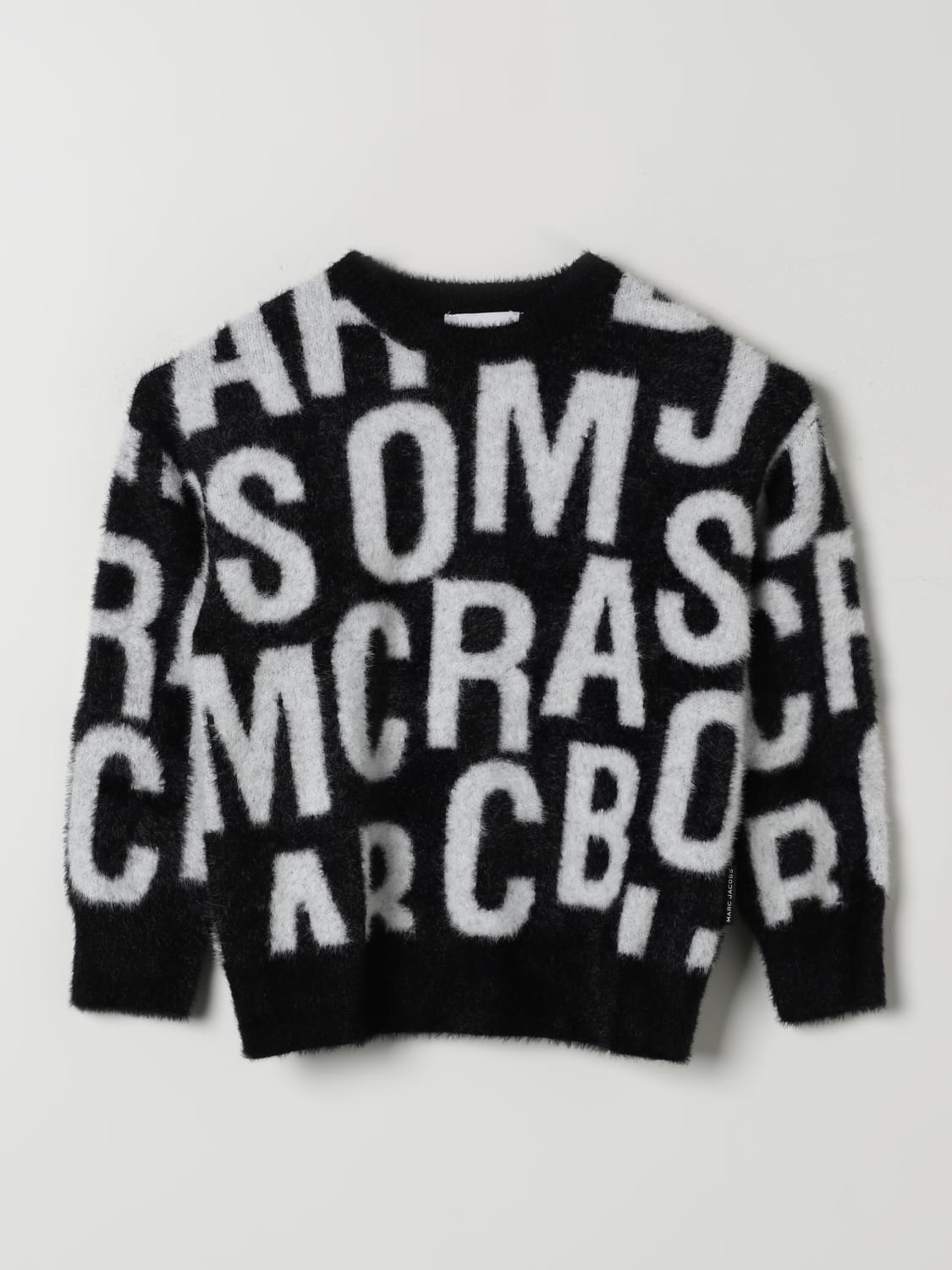 LITTLE MARC JACOBS SWEATER: Sweater kids Little Marc Jacobs, Black - Img 1