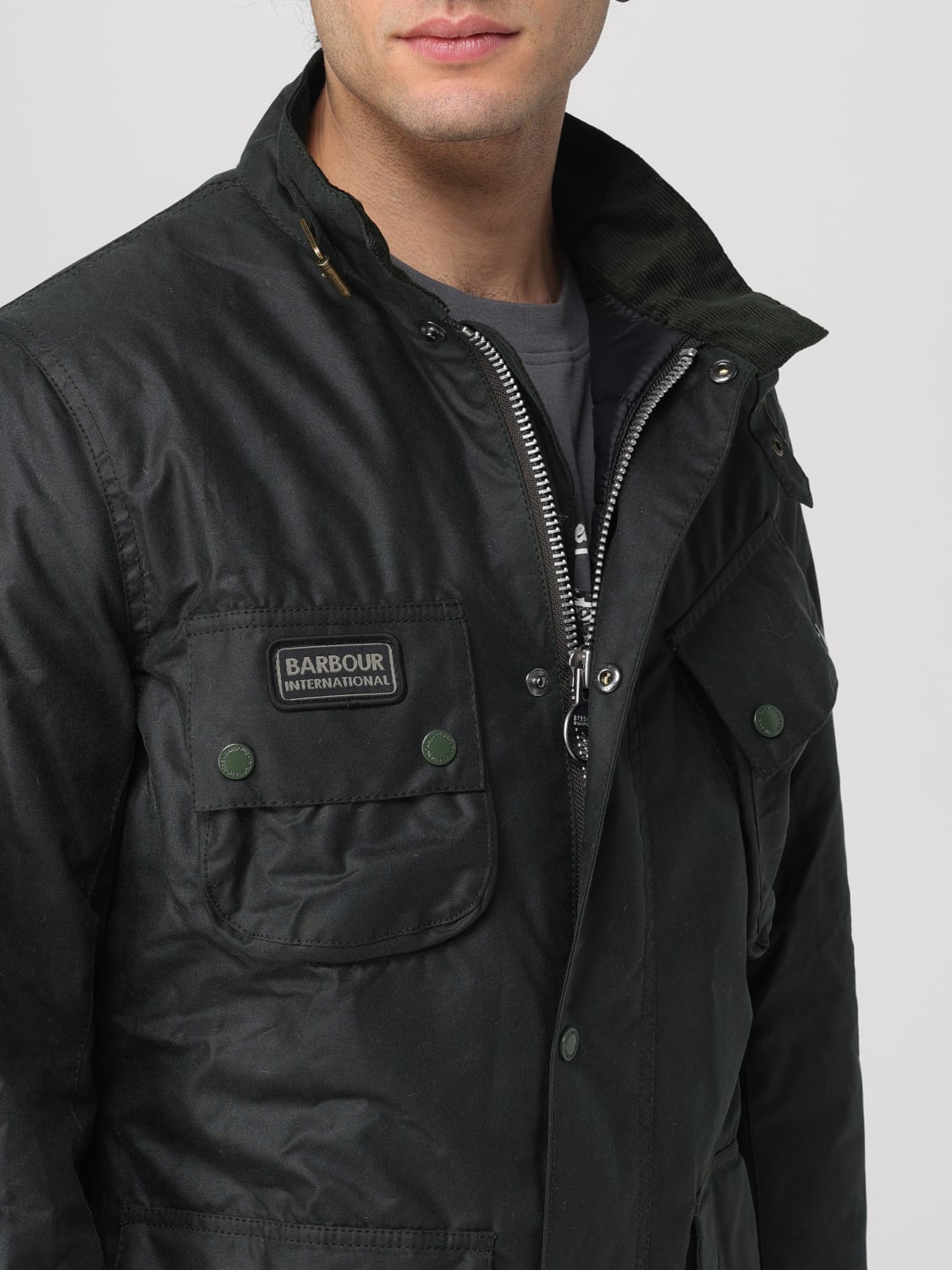 BARBOUR JACKET: Barbour men's jacket, Green - Img 4