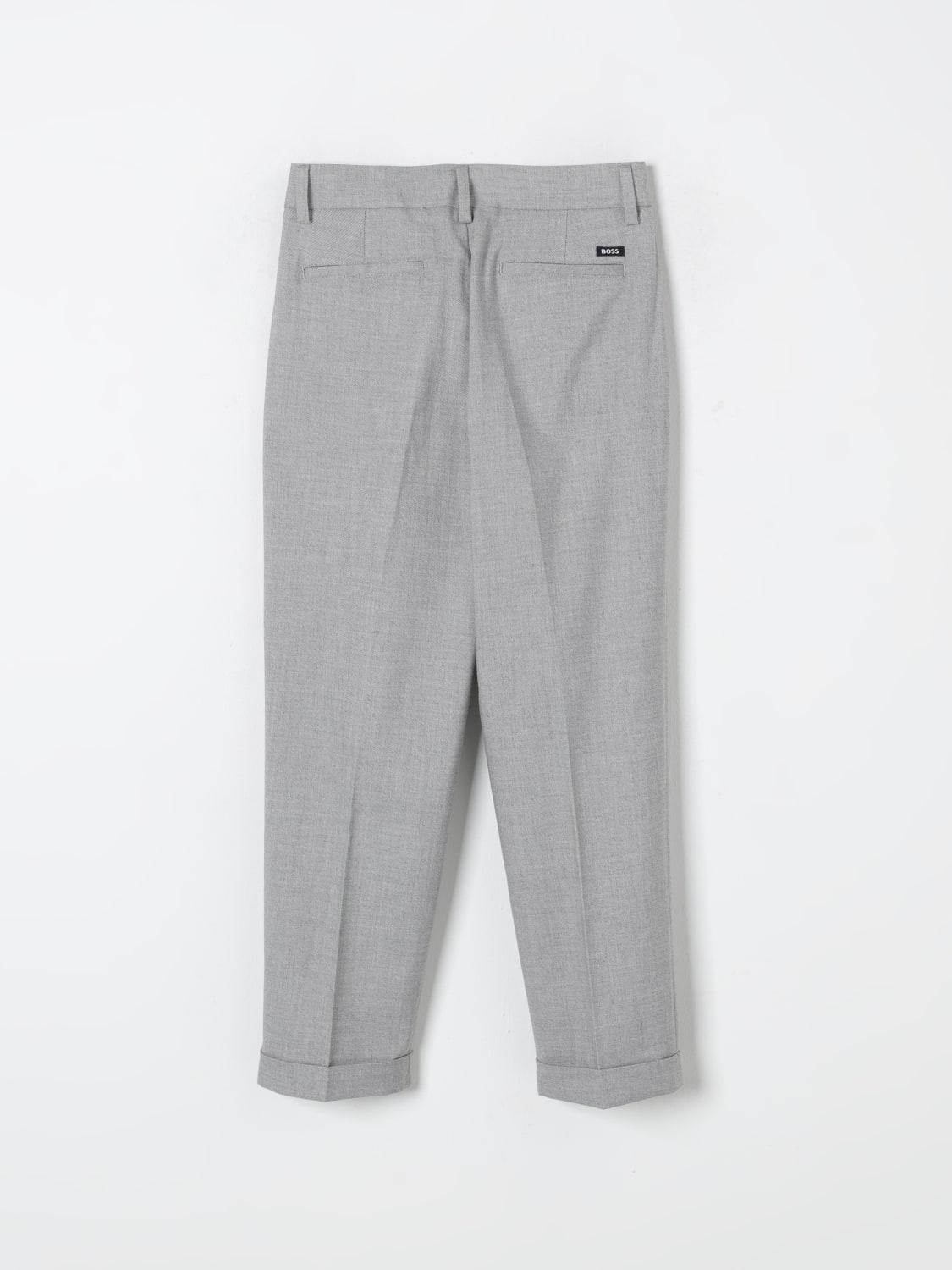 BOSS PANTS: Pants kids Boss, Grey - Img 2