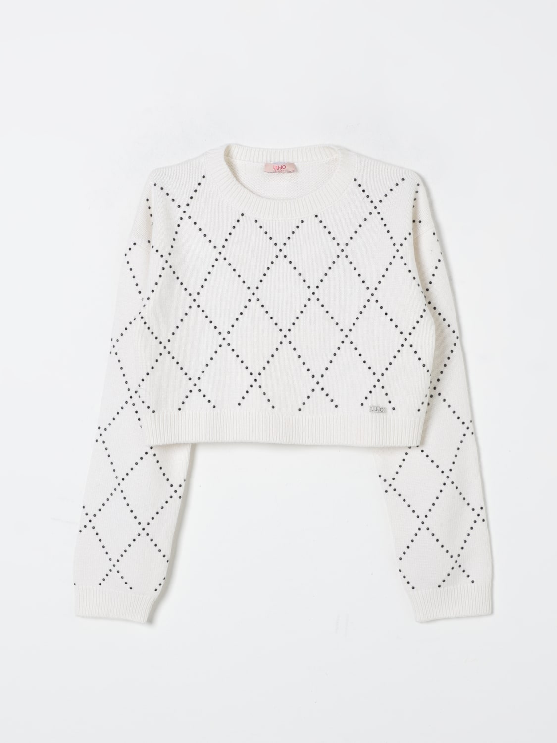 LIU JO SWEATER: Sweater kids Liu Jo, Butter - Img 1