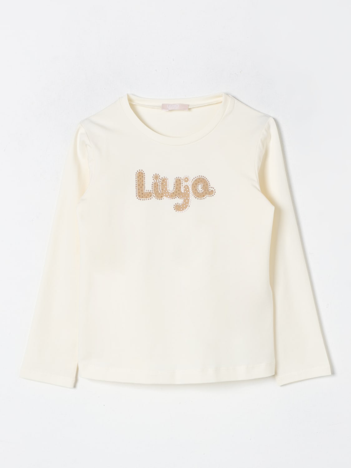 LIU JO T-SHIRT: T-shirt con logo Liu Jo, Bianco - Img 1