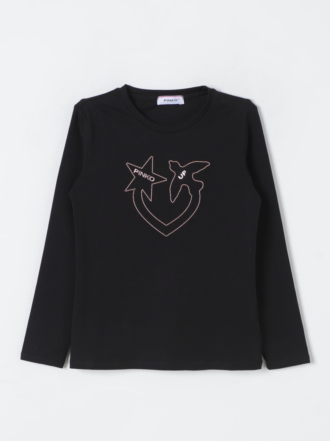 PINKO SWEATER: Pinko Love Birds shirt, Black - Img 1