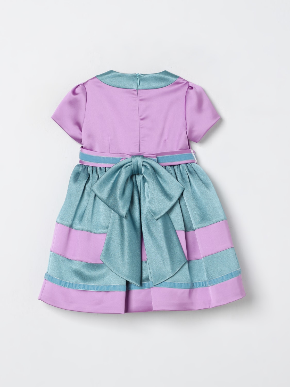 COLORI CHIARI DRESS: Dress kids Colori Chiari, Red - Img 2