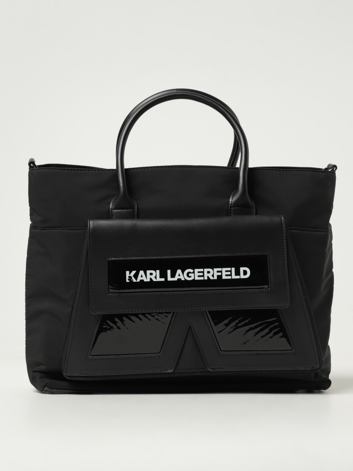 KARL LAGERFELD KIDS BAG: Bag kids Karl Lagerfeld Kids, Black - Img 1