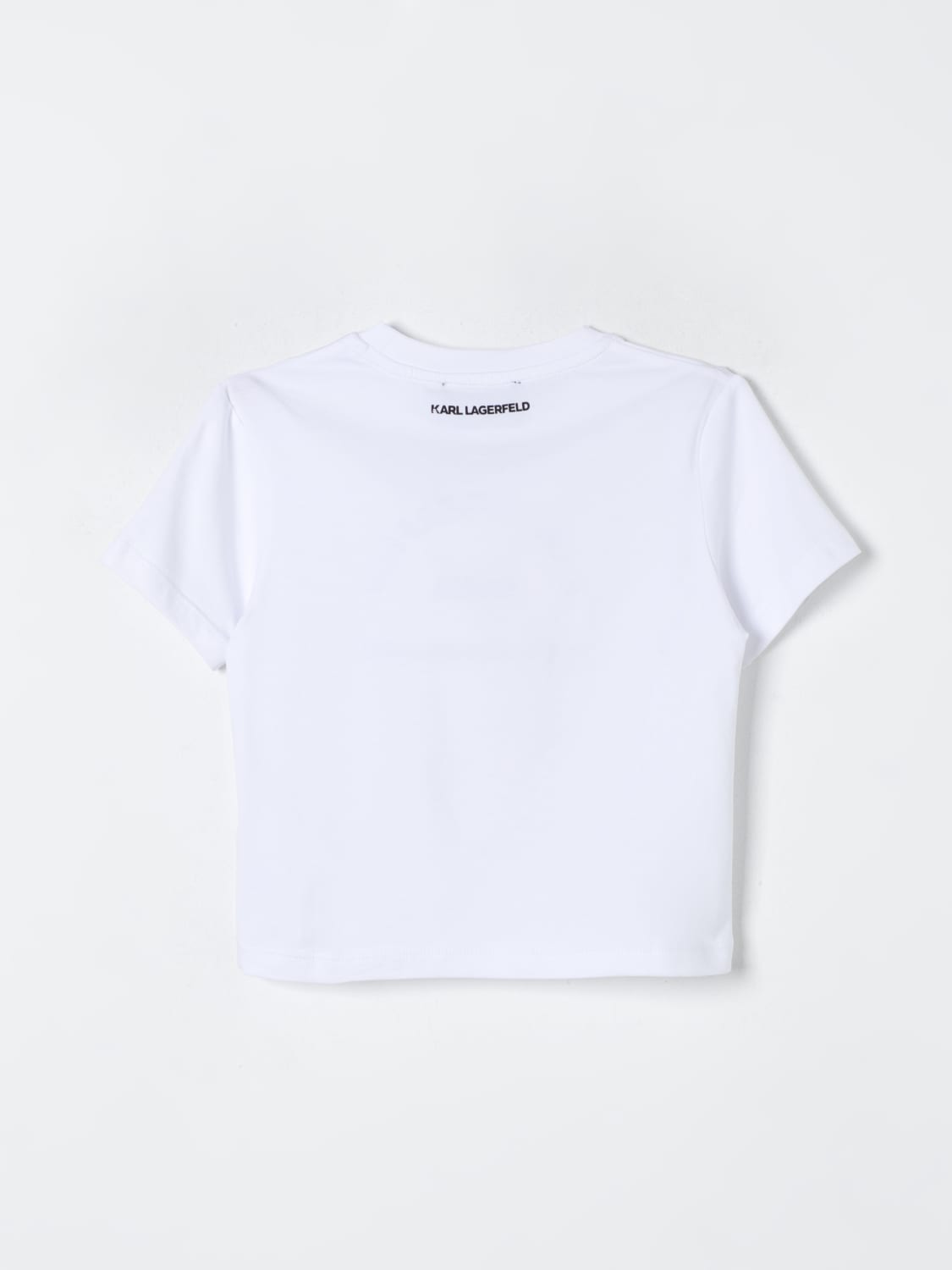 KARL LAGERFELD KIDS T-SHIRT: T-shirt kids Karl Lagerfeld Kids, White - Img 2